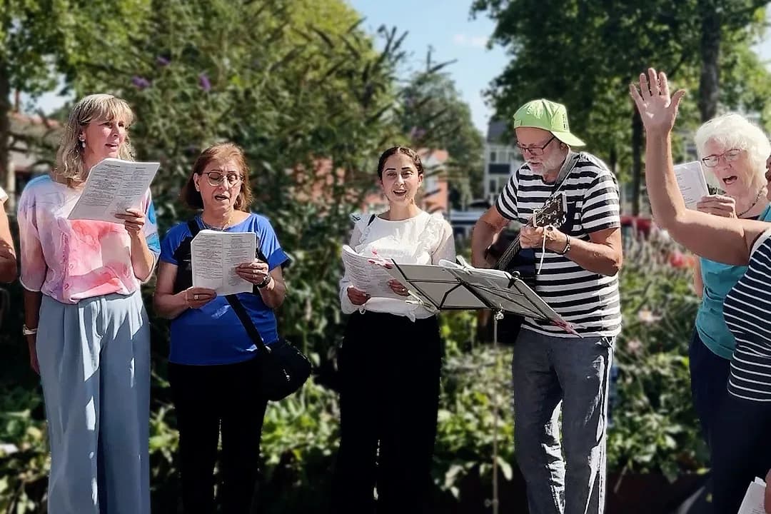 Evangelisatie op straat in Amersfoort