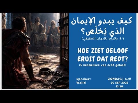 5 علامات للايمان الحقيقي ..